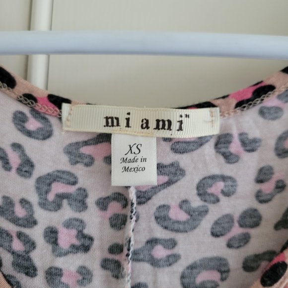 Miami Leopard Tank With Ruffle Bottom - Picture 5 of 5